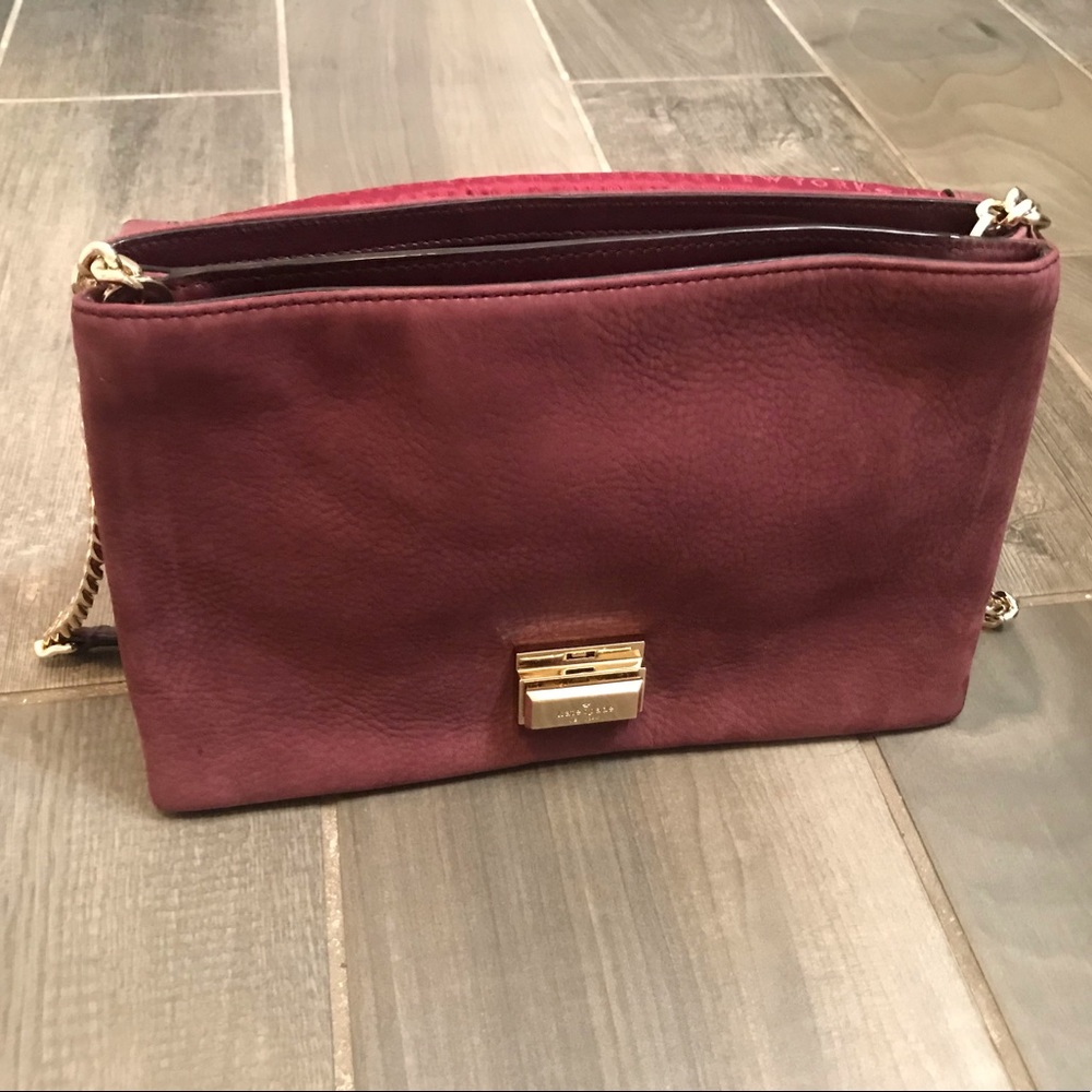 Kate Spade Carrilee Lafayette Avenue Purple Purse